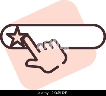 Fehlbewertungen von Geschäftskrisen, Illustration, Vektor auf weißem Hintergrund. Stock Vektor