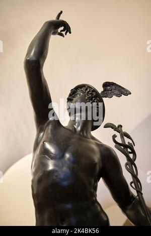 Fliegender Merkur von Giambologna im Bargello Museum Florenz Italien Stockfoto