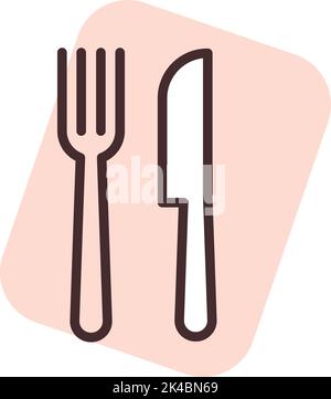 Hobby-Food-Verkostung, Illustration, Vektor auf weißem Hintergrund. Stock Vektor