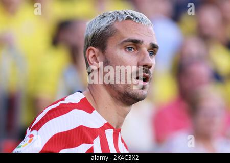 Sevilla, Sevilla, Spanien. 1. Oktober 2022. Antoine Griezmann von Atletico de Madrid während des La Liga Santader-Spiels zwischen Sevilla CF und Atletico Madrid bei Ramon Sanchez Pizjuan in Sevilla, Spanien, am 01. Oktober 2022. (Bild: © Jose Luis Contreras/DAX via ZUMA Press Wire) Stockfoto