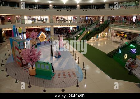 Innenansicht, Shatin New Town Plaza, New Territories, Hong Kong 12 September 2022 Stockfoto