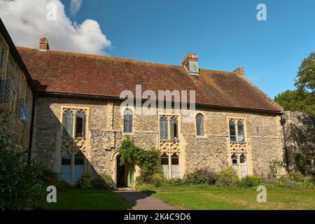 Das Kloster St. Mildred in der Abtei Minster, der Gemeinschaft der Benediktinerinnen. England, Großbritannien. Stockfoto