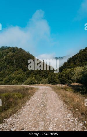 Eine schöne Aussicht auf Lesu Ursului Damm, Bihor County, Rumänien Stockfoto