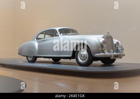 BILBAO, SPANIEN-10. SEPTEMBER 2022: 1953 Bentley R-Type Continental Stockfoto