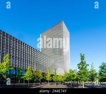 Esch-sur-Alzette (Esch-Uelzecht, Esch an der Alzette, Esch an der Alzig) : Campus der Universität Luxemburg-Belval in , Luxemburg Stockfoto