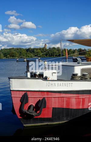 Schiffsrestaurant John Barnett, Potsdam, Brandenburg Stockfoto
