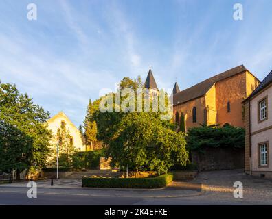 Echternach: Peter-und-Paul-Kirche in , Luxemburg Stockfoto