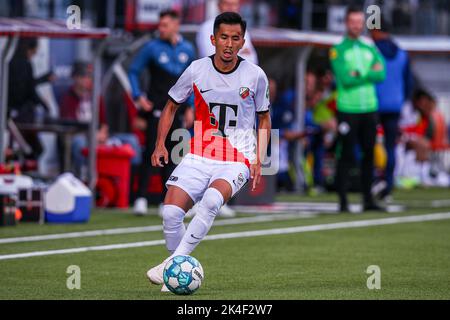 ROTTERDAM, NIEDERLANDE - 2. OKTOBER: Naoki Maeda vom FC Utrecht während des niederländischen Eredivisie-Spiels zwischen Excelsior Rotterdam und dem FC Utrecht am 2. Oktober 2022 im Stadion Woudestein in Rotterdam, Niederlande (Foto: Ben Gal/Orange Picters) Stockfoto