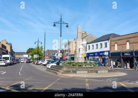 Broad Street, March, Cambridgeshire, England, Vereinigtes Königreich Stockfoto