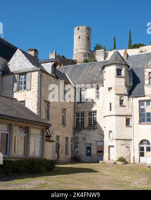 Hotel Bodard de la Jacopiere, Chinon Stockfoto