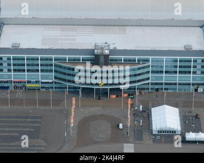 Arnhem 21. vom September 2022, Niederlande. GelreDome ist ein multifunktionales Stadion in Arnhem South. Heimat des Fußballvereins Vitesse. Europäisch Stockfoto