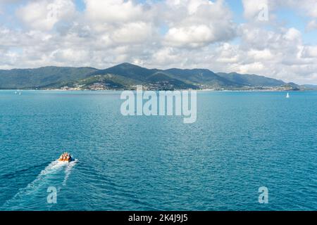 Tender vor airlie Beach auf den whitsunday Islands. north queensland. australien Stockfoto