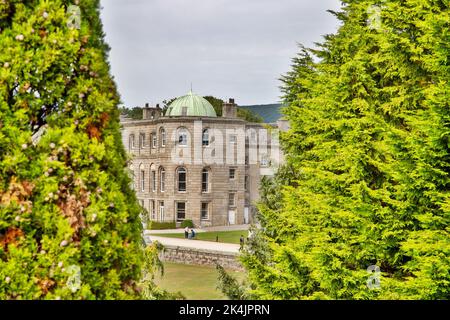 Powerscourt House and Gardens, eines der schönsten Anwesen in Irland Stockfoto