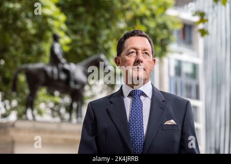 Kapitän Nick Fletcher, Royal Naval Benevolent Fund, Vorsitzender der Treuhänder. 22.. August 2022, London, Großbritannien Stockfoto