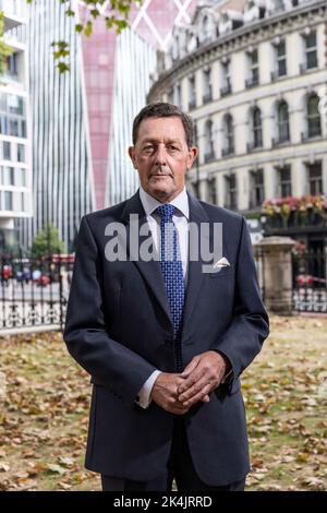 Kapitän Nick Fletcher, Royal Naval Benevolent Fund, Vorsitzender der Treuhänder. 22.. August 2022, London, Großbritannien Stockfoto