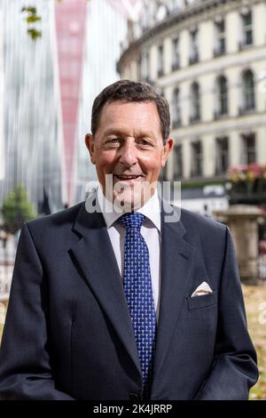 Kapitän Nick Fletcher, Royal Naval Benevolent Fund, Vorsitzender der Treuhänder. 22.. August 2022, London, Großbritannien Stockfoto