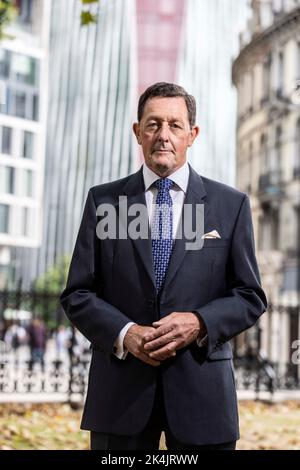 Kapitän Nick Fletcher, Royal Naval Benevolent Fund, Vorsitzender der Treuhänder. 22.. August 2022, London, Großbritannien Stockfoto