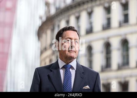 Kapitän Nick Fletcher, Royal Naval Benevolent Fund, Vorsitzender der Treuhänder. 22.. August 2022, London, Großbritannien Stockfoto