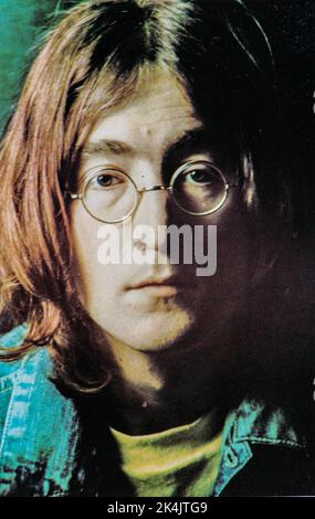 EMI CD-Booklet - The Beatles White Album. Stockfoto