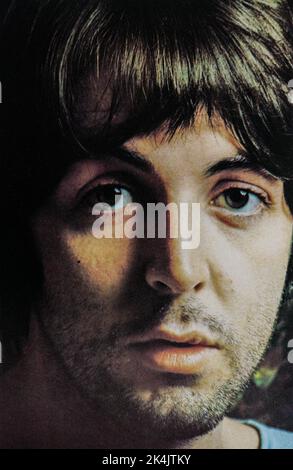 EMI CD-Booklet - The Beatles White Album. Stockfoto