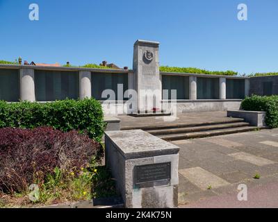 Denkmal für fast 2.000 Männer des Fleet Air Arm Service, die während des Zweiten Weltkriegs starben und kein bekanntes Grab haben, Lee-on-Solent, Hampshire, Stockfoto