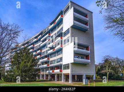 Hansaviertel in Berlin, Wohnhaus von Walter Gropius, 1957 Stockfoto