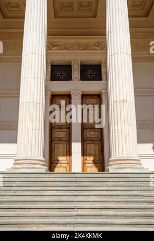 St. Nikolaikirche am Alter Markt Stockfoto