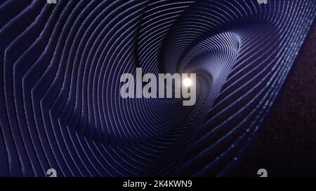 Wunderbare Abstract bunte goldene Verhältnis Hintergrund. Dynamische Starburst-Welle. 3D Rendering Illustration Hintergrund Muster für Design. Stockfoto