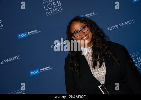 09/29/2022 New York, New York Michelle Singletary während der Gerald Loeb Awards 2022, die am Donnerstag, den 29. September 2022 in New York City, im Capitale abgehalten wurden. Foto von Jennifer Graylock-Alamy News Stockfoto