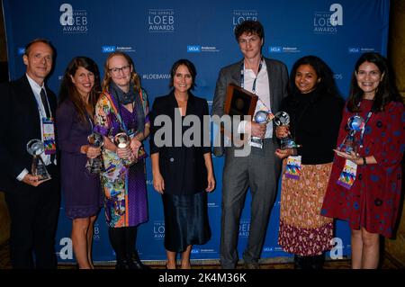 09/29/2022 New York, New York 2022 Gerald Loeb Awards, gehalten bei Capitale Donnerstag, 29. September 2022 in New York City. Foto von Jennifer Graylock-Alamy News Stockfoto