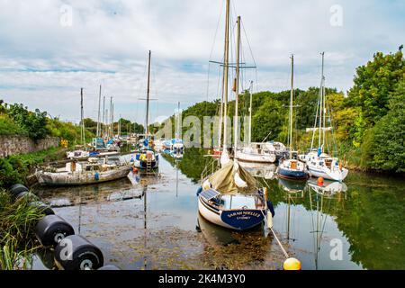 Lydney Harbour, Gloucestershire Stockfoto