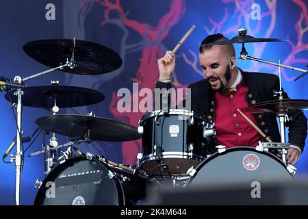 AVATAR HELLFEST, Clisson, FRANKREICH, 16/06/2017 Florent 'MrCrash' B. Stockfoto