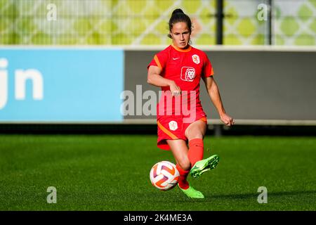 ZEIST, NIEDERLANDE - 3. OKTOBER: Marisa Olislagers aus den Niederlanden während einer Trainingsveranstaltung der niederländischen Fußballmannschaft der Frauen auf dem KNVB Campus am 3. Oktober 2022 in Zeist, Niederlande (Foto: Joris Verwijst/Orange Picles) Stockfoto