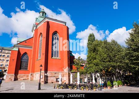 St. Jacobs Kyrka, Kungströdgården, Stockholm, Schweden Stockfoto