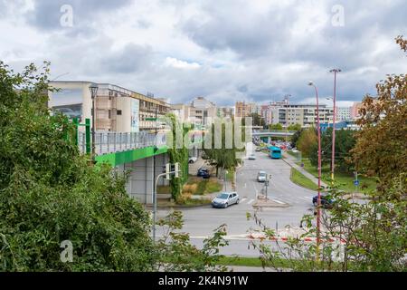 Trnava Stadt, Slowakei. Stockfoto