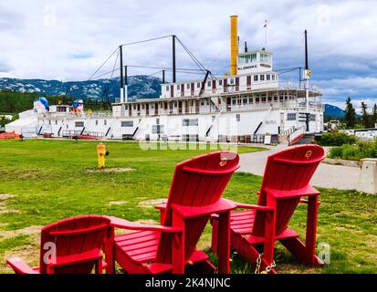 S. S. Klondike National Historic Site of Canada; Whitehorse; Yukon Territories; Kanada Stockfoto