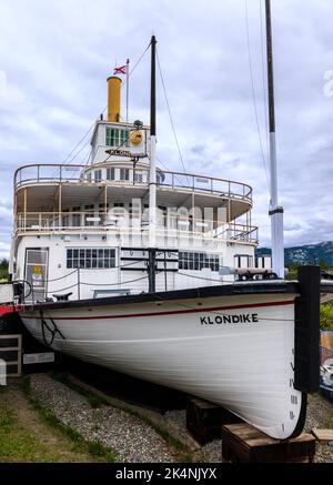 S. S. Klondike National Historic Site of Canada; Whitehorse; Yukon Territories; Kanada Stockfoto