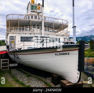 S. S. Klondike National Historic Site of Canada; Whitehorse; Yukon Territories; Kanada Stockfoto