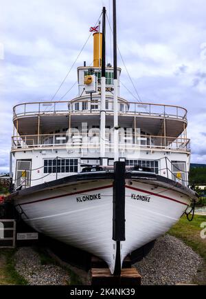 S. S. Klondike National Historic Site of Canada; Whitehorse; Yukon Territories; Kanada Stockfoto