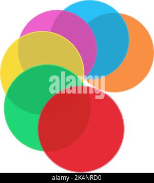 Bunte Teppiche, Illustration, Vektor auf weißem Hintergrund. Stock Vektor