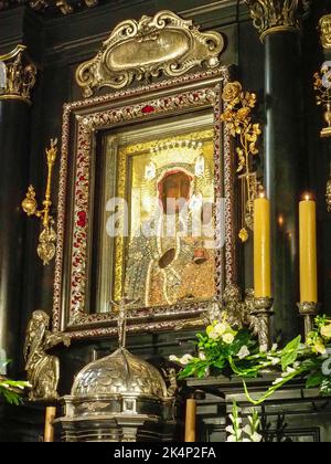 Czestochowa, Polen - 5. August 2018: Schrein der Schwarzen Madonna Stockfoto