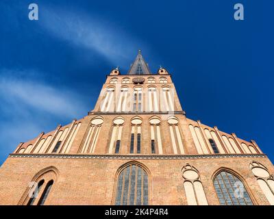 Stettin, Polen - 12. August 2018: Kathedrale des Hl. Jakobus Stockfoto