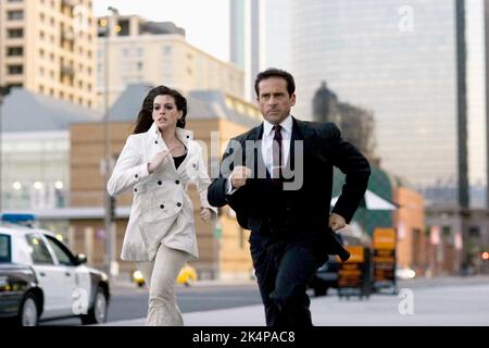 ANNE HATHAWAY, STEVE CARELL, SMART, 2008 Stockfoto