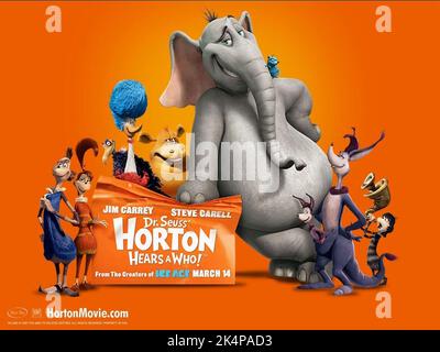 HORTON, POSTER VON FREUNDEN, HORTON HEARS A WHO!, 2008 Stockfoto