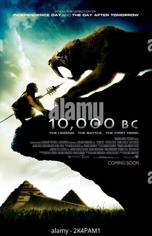Film Poster, 10 000 v. Chr., 2008 Stockfoto