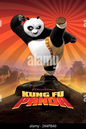PO DER PANDA POSTER, KUNG FU PANDA, 2008 Stockfoto