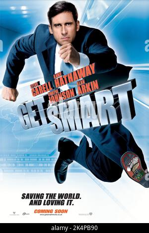 STEVE CARELL POSTER, GET SMART, 2008 Stockfoto