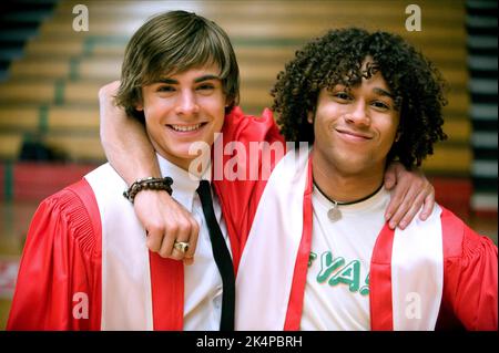 ZAC EFRON, Corbin Bleu, HIGH SCHOOL MUSICAL 3: Senior Year 2008 Stockfoto