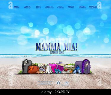 FILMPOSTER, MAMMA MIA!, 2008 Stockfoto