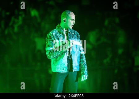 Mailand, Italien. 04. Oktober 2022. Gemitaiz & Madman tritt im Assago Forum (Mailand) auf. Kredit: Marco Arici/Alamy Live Nachrichten Stockfoto